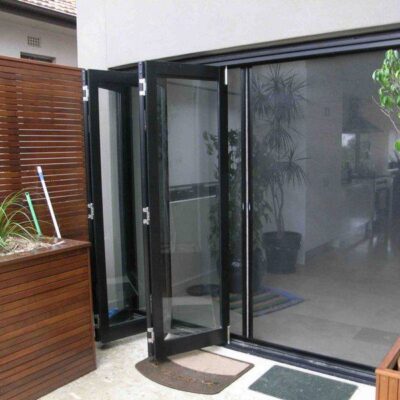 retractable fly screen bifolding doors