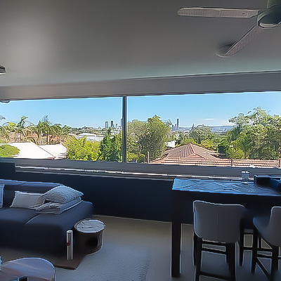 Hamilton Brisbane Verandah With Retractable Fly Screen